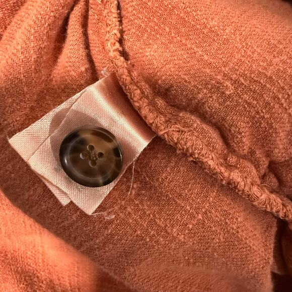 Marine Layer Women's Elle Midweight Pull On Pant Orange Medium - Picture 6 of 9